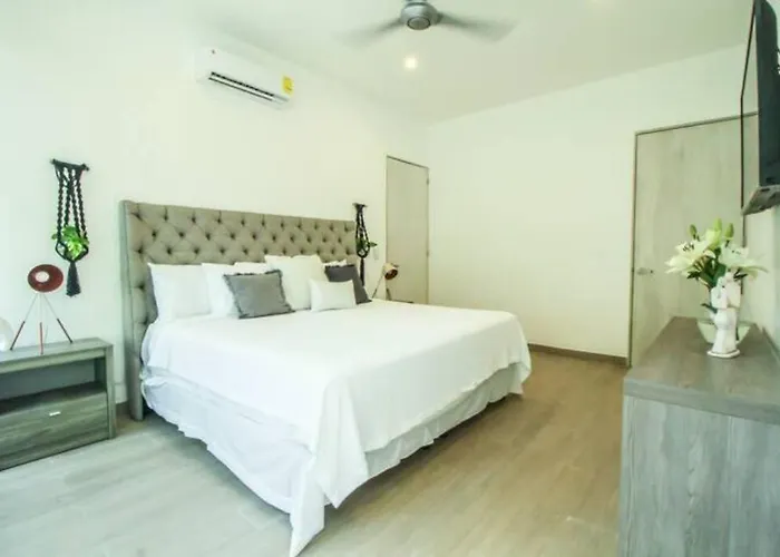 Aqua De Sal 01 Private Casa At Aldea Zama Sleeps 5 Tulum