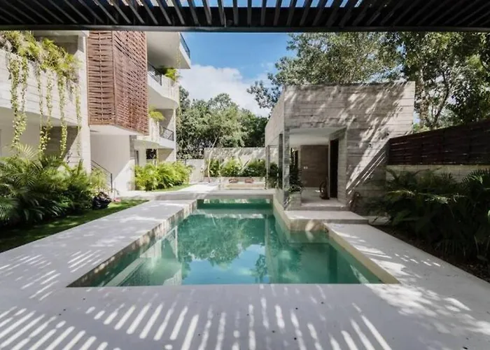 Apartamento Aqua De Sal 01 Private Casa At Aldea Zama Sleeps 5