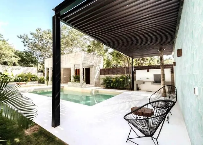 Apartamento Aqua De Sal 01 Private Casa At Aldea Zama Sleeps 5 *